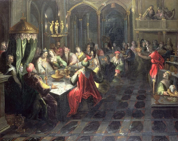 Belshazzars Feast, c. 1600