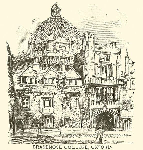 Brasenose College, Oxford (engraving)
