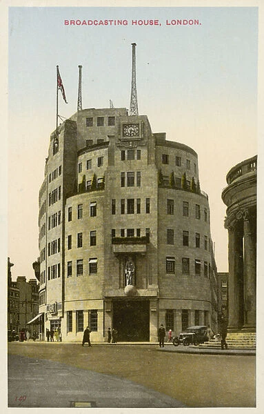Broadcasting House, London (colour photo)