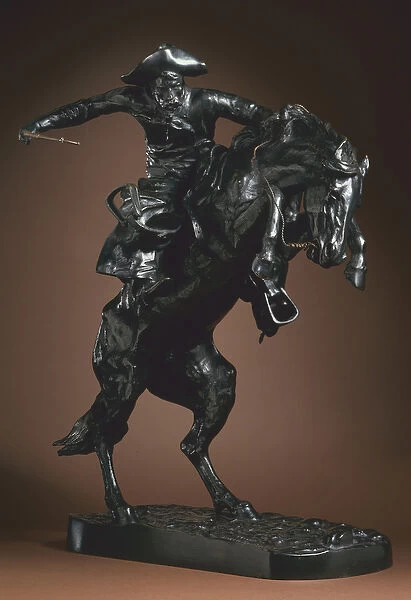 The Bronco Buster, 1894-5 (bronze)