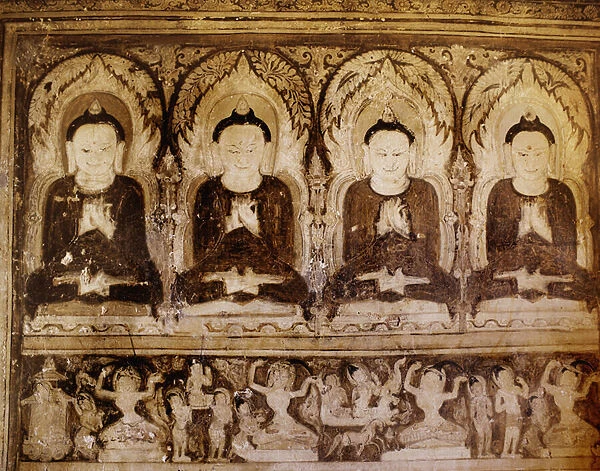 Four Buddhas (wall painting)
