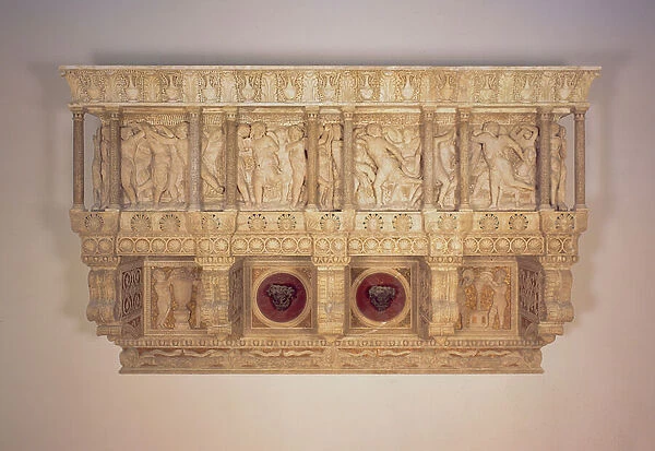 Cantoria, c. 1433-39 (marble & bronze)