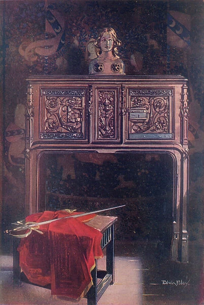 Carved Oak Dressoir--Louis XII