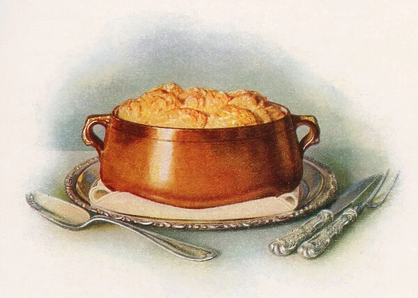 Chicken Pot Pie, 1930 (screen print)