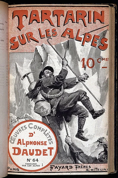 Cover of 'Tartarin sur les Alpes'by Alphonse Daudet, Fayard