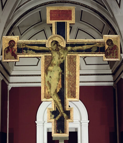 Crucifix, 1287-88 (tempera on wood)