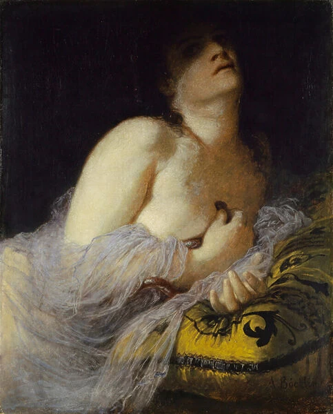 The Death of Cleopatra (first version), 1872 (oil on canvas)