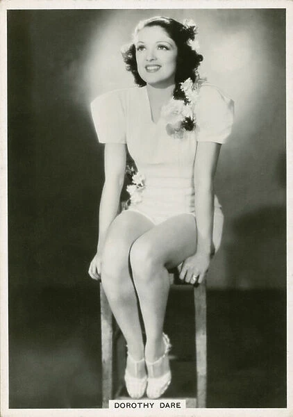 Dorothy Dare (b  /  w photo)