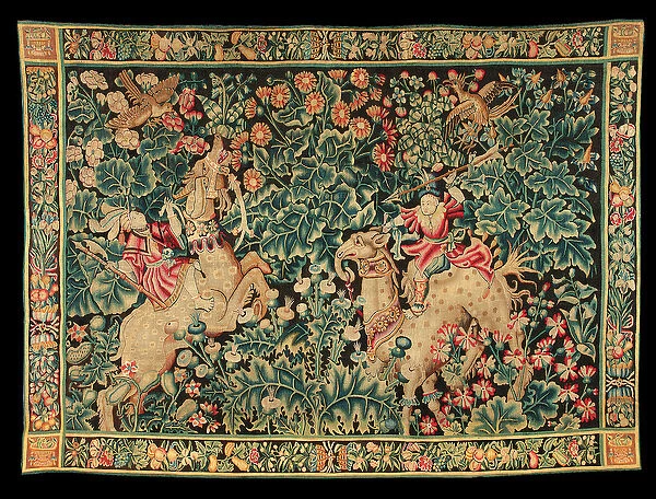 Exotic verdure tapestry, possibly Tournai, c. 1520-50 (textile)