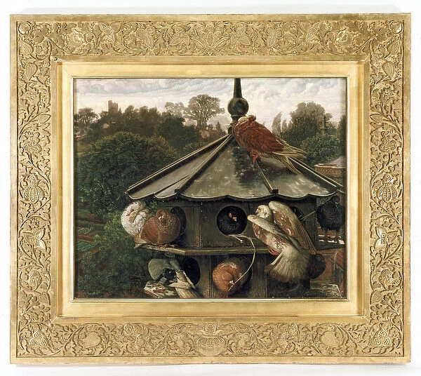 The Festival of St. Swithin or The Dovecote, 1866-75 (oil on canvas)