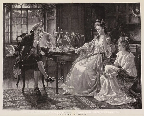 The First Audience (engraving)