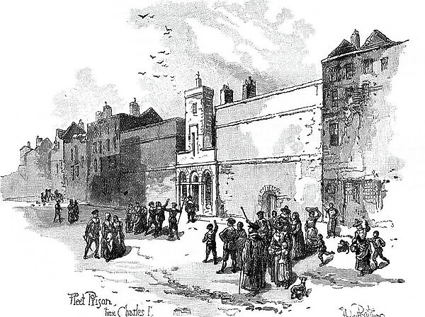 Fleet Prison, London, 1600s