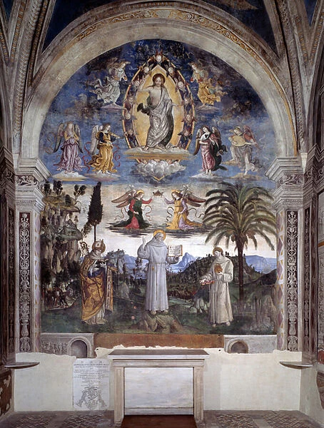 Glory of Bernardino of Siena (Fresco, c. 1486)