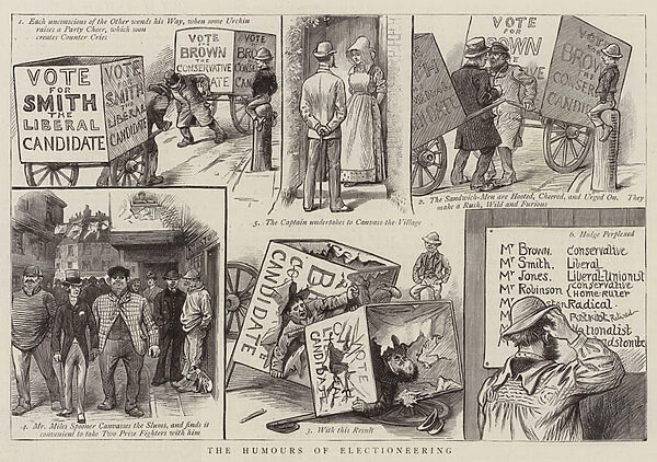 The Humours of Electioneering (engraving)