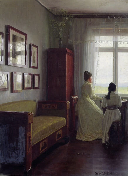 Interior, 1901 (oil on canvas)