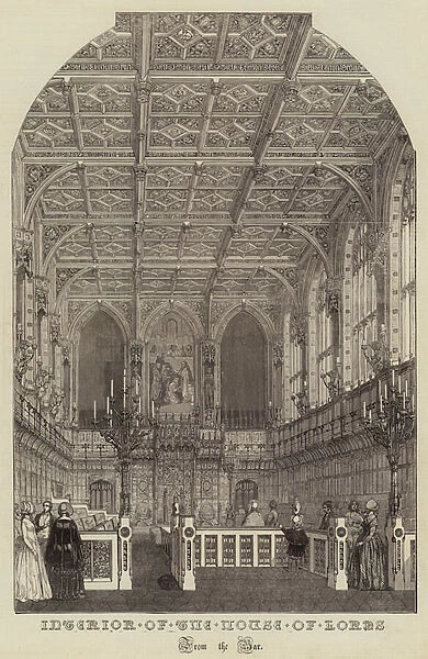 Interior of the House of Lords (engraving)