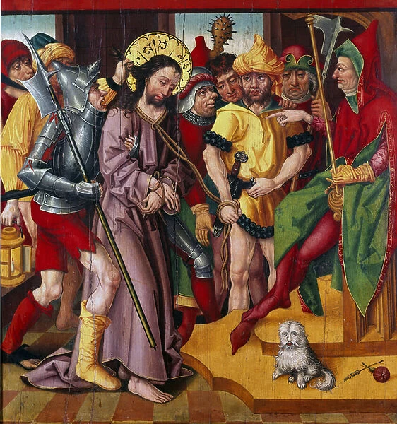 Jesus before Herode Antipas Panel of the Altarpiece of the Master