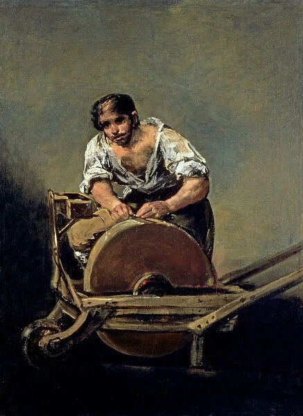 The Knife-Grinder, c. 1808-12 (oil on canvas)
