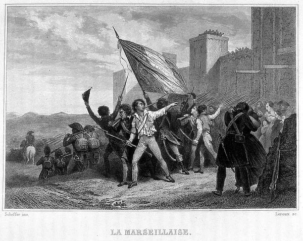 La Marseillaise (August 10, 1792) - in 'Revolution francaise'