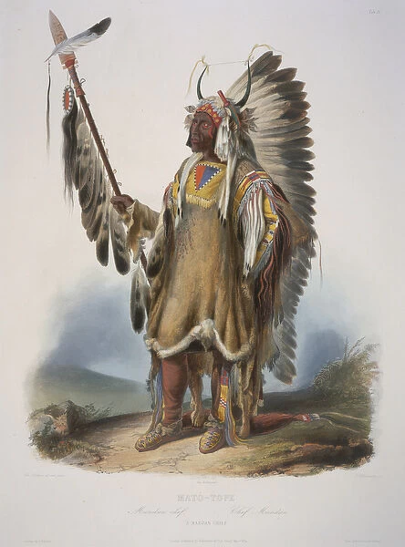 Mato-Tope, A Mandan Chief