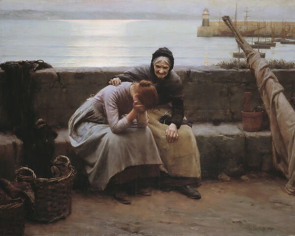 'Never Morning Wore to Evening but Some Heart did Break', 1894 (oil on canvas)