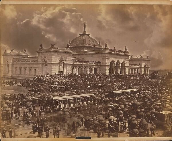 Opening Day, The Orators, Centennial International Exhibition of 1876