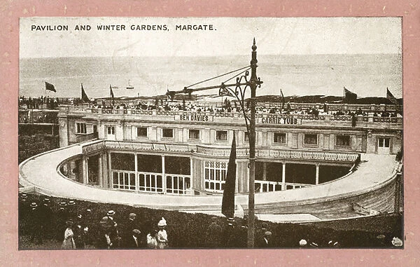 Pavilion and Winter Gardens, Margate (b  /  w photo)