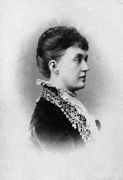 Portrait of Adelaide Marie by Anhalt Dessau (Anhalt-Dessau) (1833-1916)