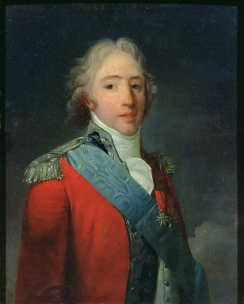Portrait of Charles of France (1757-1836), Count of Artois, future Charles X King of France