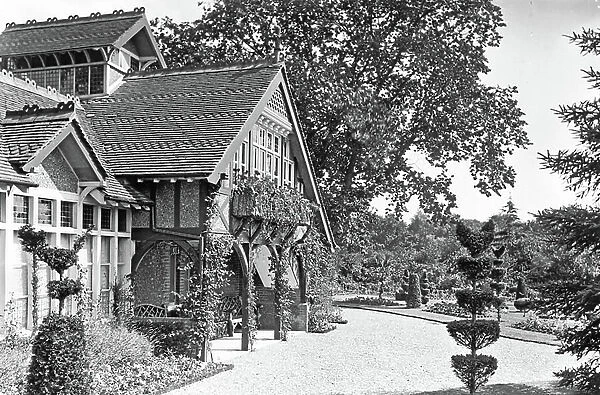 Queen Alexandra's Dairy, Sandringham, from The English Country House (b / w photo)