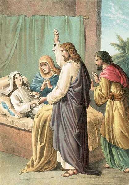 The raising of Jairus daughter