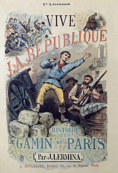 Revolution of 1848: book cover 'Vive la republique