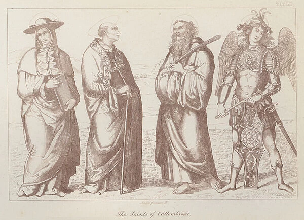 The Saints of Vallombrosa (engraving)