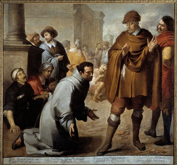 San Salvador de Horta (1520-1567) and the Inquisitor of Aragon questioning the miracles