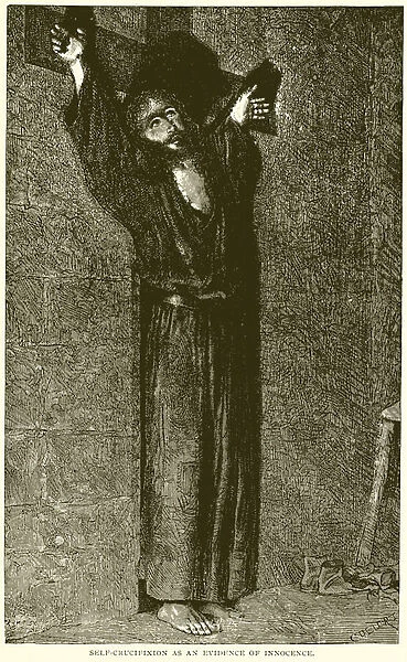 Self-Crucifixion as an Evidence of Innocence (engraving)