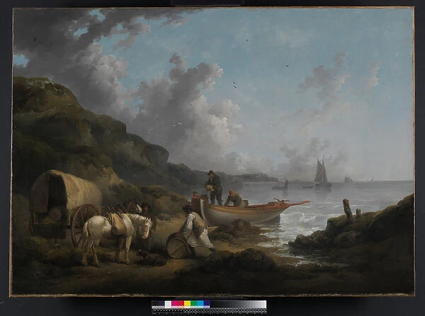 The Smugglers, 1792 (oil on canvas)