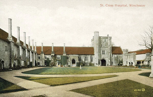 St Cross Hospital, Winchester (colour photo)