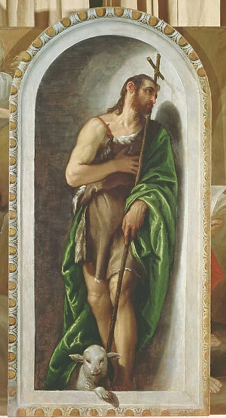 St. John the Baptist, 1560 (oil on panel)