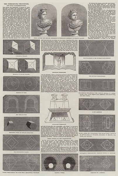 The Stereoscope, Pseudoscope, and Solid Daguerreotypes (engraving)