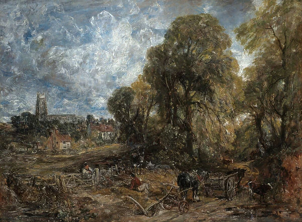 Stoke-by-Nayland, 1836 (oil on canvas)