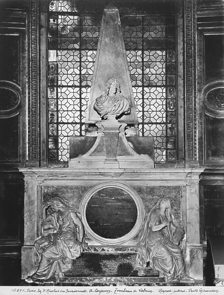 Tomb of Charles Le Brun and his wife, Suzanne Butay, 1692 (see also 346019) (marble