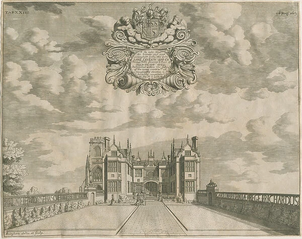 Trentham Hall: engraving, nd [1686] (print)