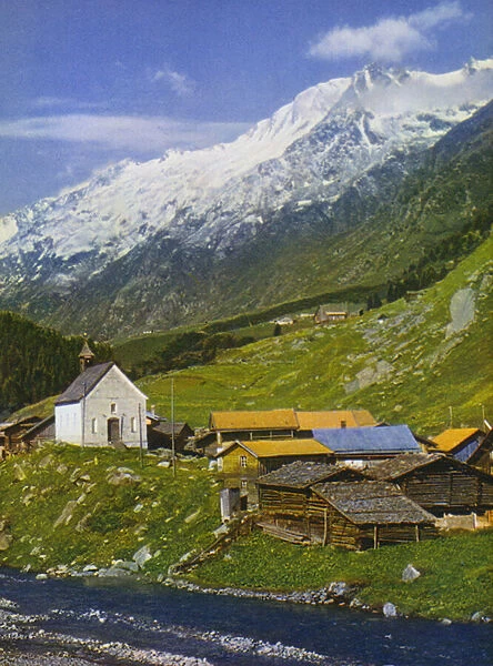 The Village of Curaglia (photo)