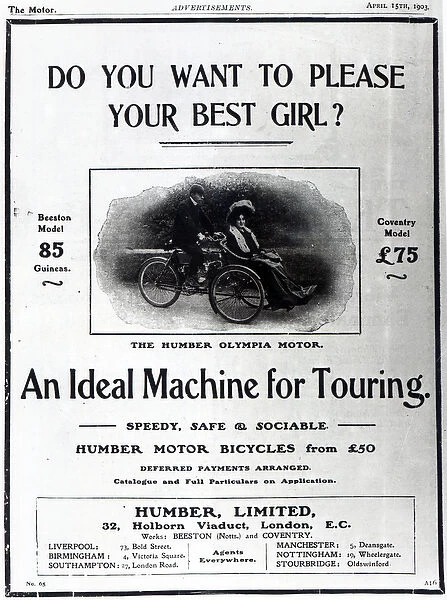 Do You Want to Please Your Best Girl?, April 15th 1903 (litho)