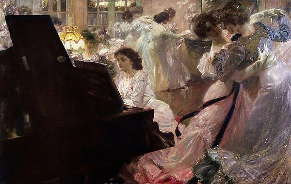 The White Ball, 1903 (oil on canvas)