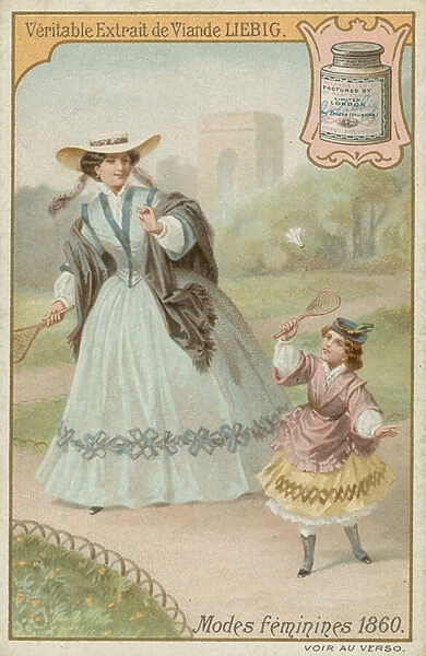 Women in 1860 (chromolitho)