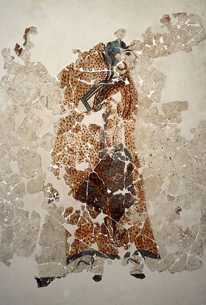Women in worship. Detail. 16th century BC (fresco)