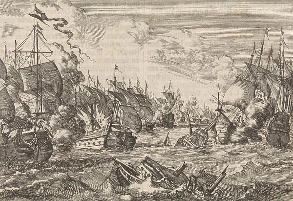 Battle of Solebay, 1672, Caspar Luyken, Pieter van der Aa (I), 1698
