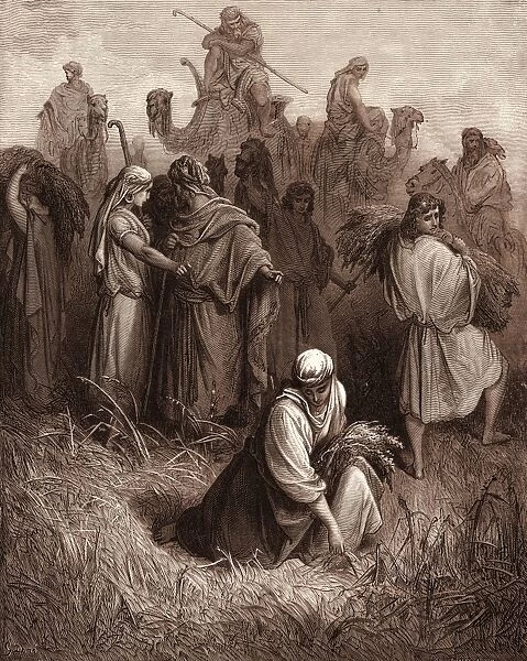 Boaz and Ruth, by Gustave Dore