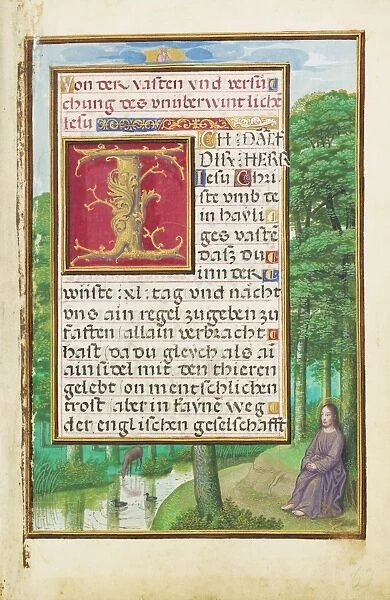 Border with Christ in the Wilderness